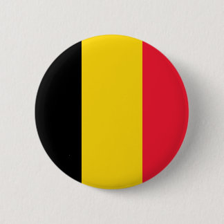 Badge Rond 5 Cm Drapeau de la Belgique