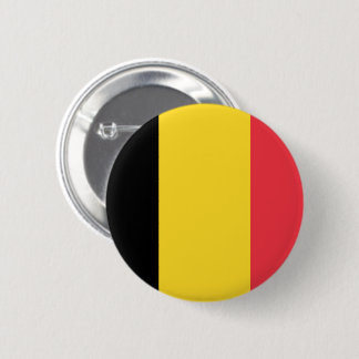 Badge Rond 5 Cm Drapeau de la Belgique