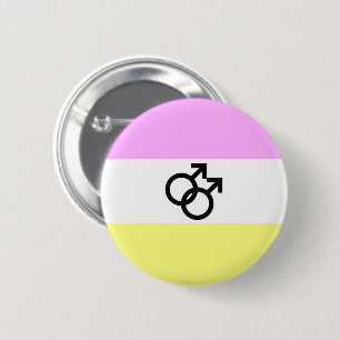 Badge Rond 5 Cm Drapeau de la fierté de Twink