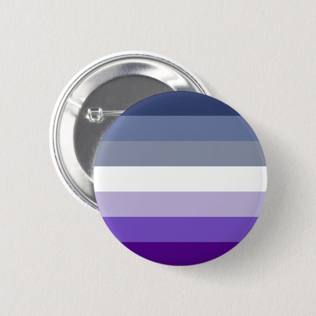 Badge Rond 5 Cm Drapeau de la fierté lesbienne (Bouton) (Devant & derrière)
