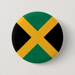 Badge Rond 5 Cm Drapeau de la Jamaïque