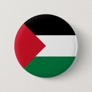Badge Rond 5 Cm Drapeau de la Palestine