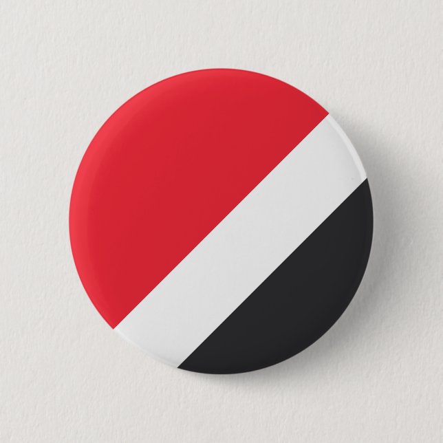 Badge Rond 5 Cm Drapeau de la Principauté de Sealand (Devant)