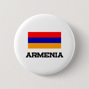 Badge Rond 5 Cm Drapeau de l'Arménie