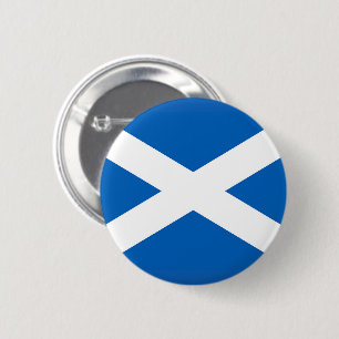 Badge Rond 5 Cm Drapeau de l'Écosse