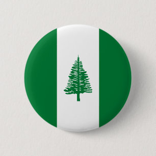 Badge Rond 5 Cm Drapeau de l'île Norfolk