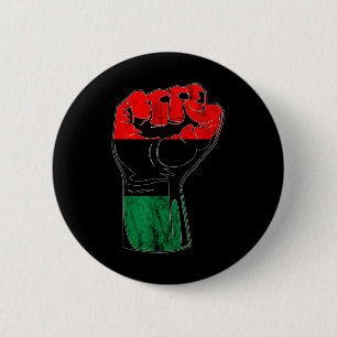Badge Rond 5 Cm Drapeau de l'Union panafricaine - Poignée d'histoi
