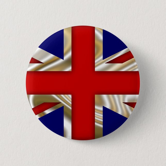 Badge Rond 5 Cm Drapeau de l'Union royale - Grande-Bretagne (Devant)