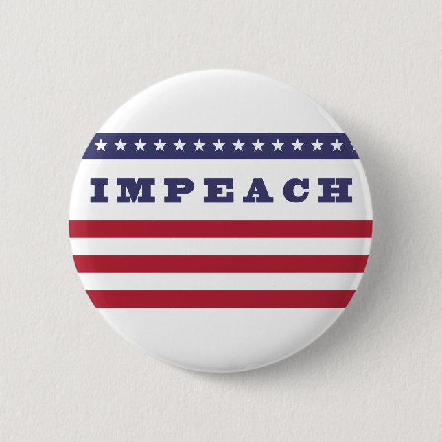 Badge Rond 5 Cm Drapeau de mise en accusation (Devant)