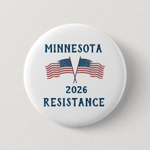 Badge Rond 5 Cm Drapeau de résistance personnalisé USA