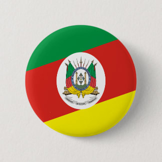 Badge Rond 5 Cm Drapeau de Rio Grande Do Sul