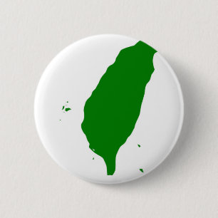 Badge Rond 5 Cm Drapeau de Taïwan indépendant - 臺灣獨立運動 - 台灣獨立運動