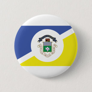 Badge Rond 5 Cm Drapeau de Winnipeg, Bouton du Manitoba