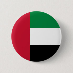 Badge Rond 5 Cm Drapeau des Émirats arabes unis