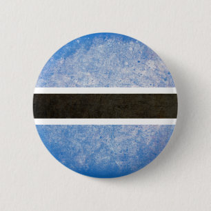 Badge Rond 5 Cm Drapeau du Botswana