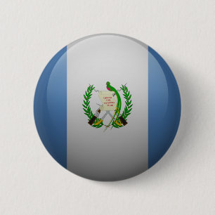 Badge Rond 5 Cm Drapeau du Guatemala