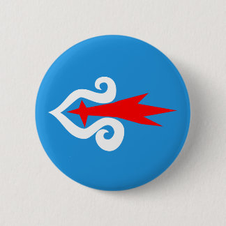 Badge Rond 5 Cm Drapeau du peuple Ainu