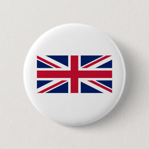 Badge Rond 5 Cm Drapeau du Royaume-Uni