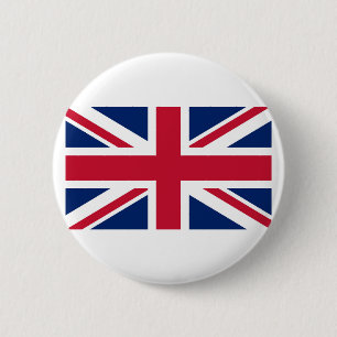 Badge Rond 5 Cm Drapeau du Royaume-Uni