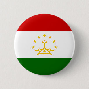 Badge Rond 5 Cm Drapeau du Tadjikistan