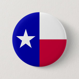 Badge Rond 5 Cm Drapeau du Texas