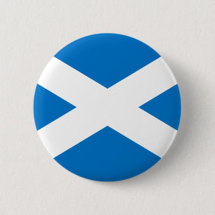 Badge Rond 5 Cm Drapeau écossais