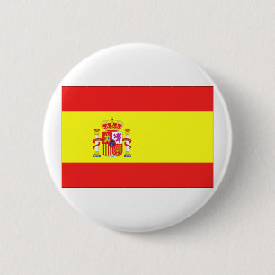 Badge Rond 5 Cm Drapeau Espagne