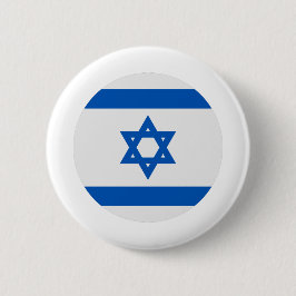 Badge Rond 5 Cm Drapeau Israël