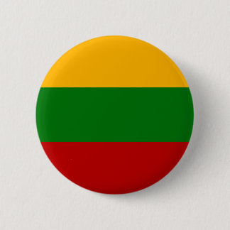 Badge Rond 5 Cm Drapeau lituanien