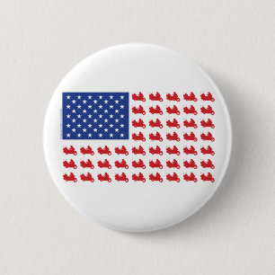 Badge Rond 5 Cm Drapeau-Moto-AILE