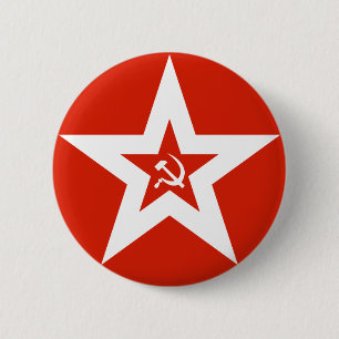 Badge Rond 5 Cm Drapeau naval