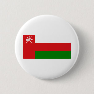 Badge Rond 5 Cm Drapeau Oman