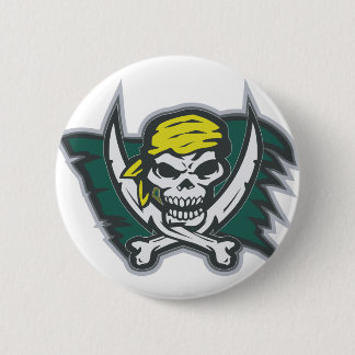 Badge Rond 5 Cm Drapeau pirate