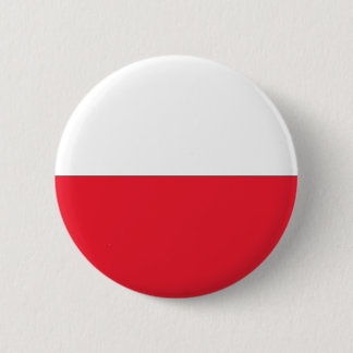 Badge Rond 5 Cm Drapeau polonais