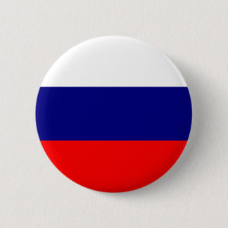 Badge Rond 5 Cm Drapeau russe