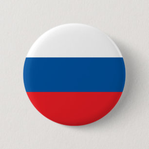 Badge Rond 5 Cm drapeau russe