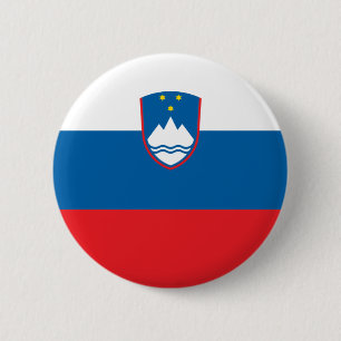 Badge Rond 5 Cm drapeau slovenia