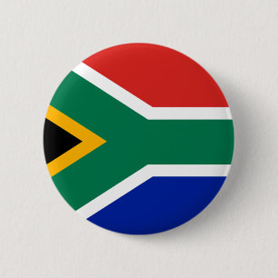 Badge Rond 5 Cm Drapeau sud-africain