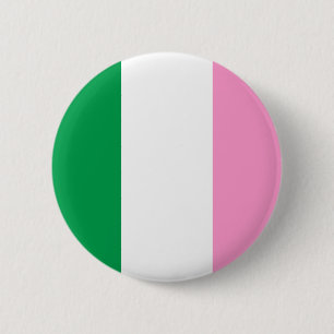 Badge Rond 5 Cm drapeau tricolore de Terre-Neuve (Canada)