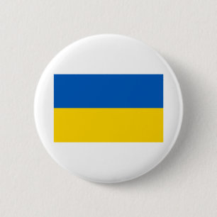 Badge Rond 5 Cm Drapeau Ukraine