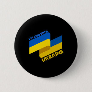 Badge Rond 5 Cm Drapeau ukrainien Ukraine 6