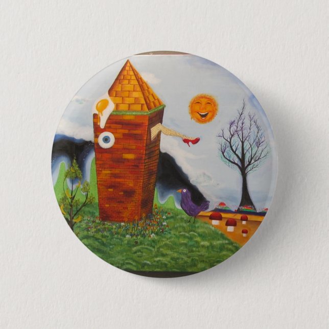 Badge Rond 5 Cm Dreamworld Heavan (Devant)