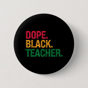 Badge Rond 5 Cm Drogue Black Enseignant Histoire Noire Junetten