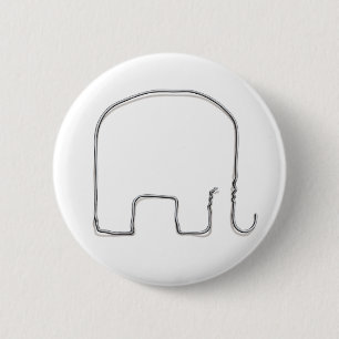 Badge Rond 5 Cm Droites reproductrices