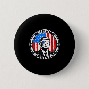 Badge Rond 5 Cm Drôle 4 juillet Sippin Sur Liber-tea Café Liber