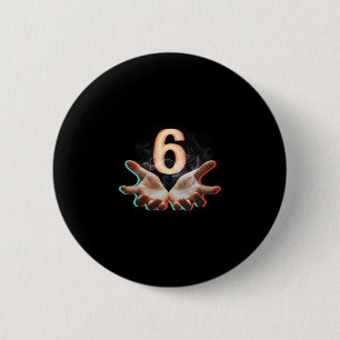 Badge Rond 5 Cm Drôle 67 Six Sept Mème Couple Correspondant Hallow
