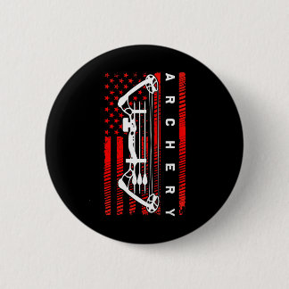 Badge Rond 5 Cm Drôle amusant tir à l'arc
