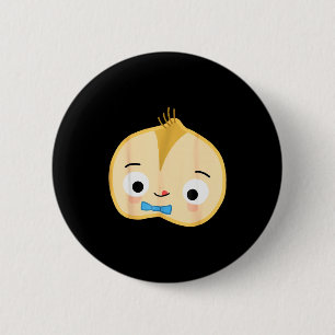 Badge Rond 5 Cm Drôle de bon œuf professeur costume Halloween grou