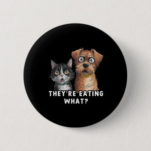 Badge Rond 5 Cm Drôle Débat Élection 2024 Animaux de compagnie Chi