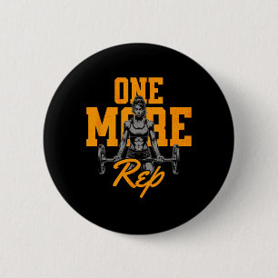 Badge Rond 5 Cm Drôle Femmes Poids Reps Bodybuilding Musc